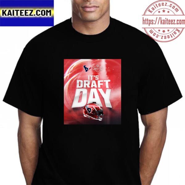 Houston Texans 2023 NFL Draft Day Vintage T-Shirt