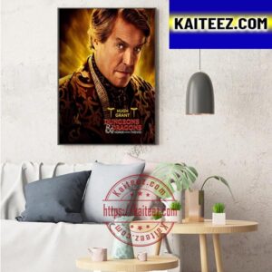 Hugh Grant As Forge Fitzwilliam The Rogue In The Dungeons And Dragons Honor Among Thieves Art Decor Poster Canvas