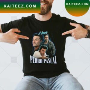 I Love Pedro Pascal Oscar Isaac Cursed Fan Collage Classic T-Shirt