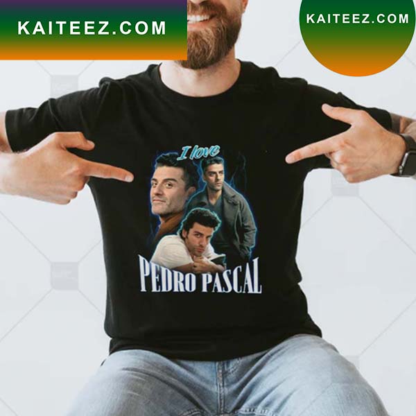 I Love Timothee Chalamet Pedro Pascal Cursed Fan Collage Classic T ...
