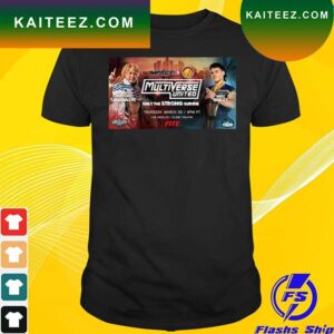 Impact wrestling x njpw strong multiverse united strong survive 2023 poster T-shirt