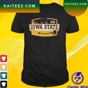 Iowa state cyclones established champion wrestling T-shirt