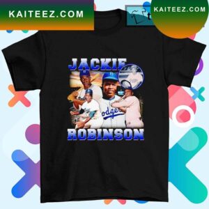 Jackie Robinson Brooklyn Dodgers legend T-shirt