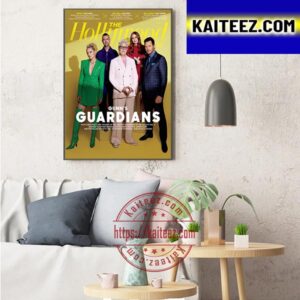 James Gunn And Guardians Of The Galaxy On The Hollywood Reporter Cover Art Decor Poster Canvas