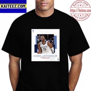 Jaren Jackson Jr Takes Home The 2022-23 NBA Defensive Player Of The Year Award Vintage T-Shirt