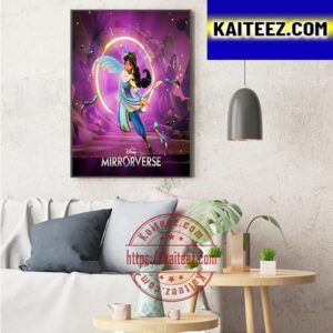 Jasmine In Disney Mirrorverse Art Decor Poster Canvas