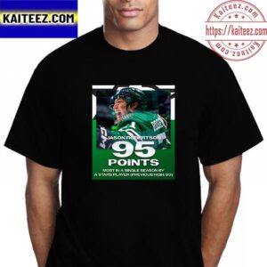 Jason Robertson 95 Points Is A New Single Season Record Vintage Tshirt