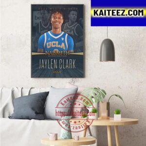 Jaylen Clark Is The 2023 Naismith Mens College Defensive Player Of The Year Art Decor Poster Canvas