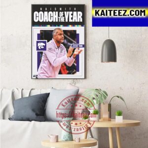 Jerome Tang Is 2023 Naismith Coach Of The Year Art Decor Poster Canvas