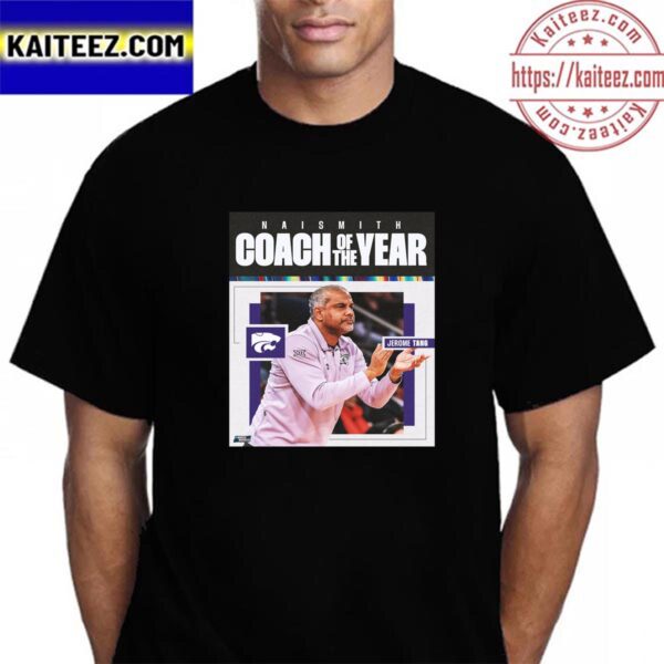 Jerome Tang Is 2023 Naismith Coach Of The Year Vintage Tshirt