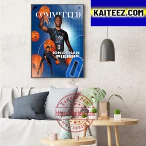 Jonathan Pierre Committed Memphis Tigers Art Decor Poster Canvas