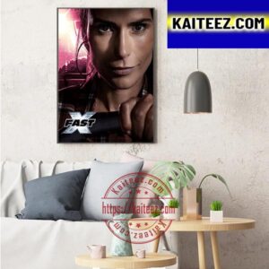 Jordana Brewster As Mia Toretto In Fast X 2023 Art Decor Poster Canvas