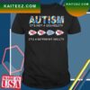 Kansas City Chiefs Autism it’s ok to be different 2023 T-shirt