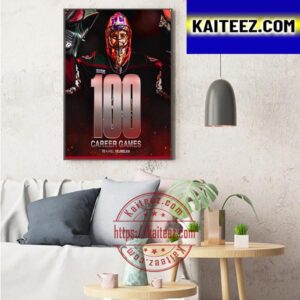 Karel Vejmelka 100 Career Games Art Decor Poster Canvas