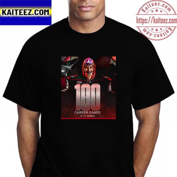 Karel Vejmelka 100 Career Games Vintage Tshirt