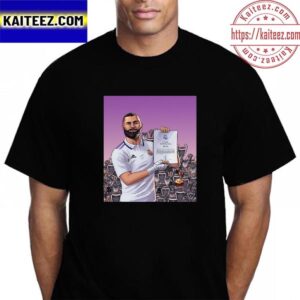 Karim Benzema Renewed Contract With Real Madrid Until 2024 Vintage T-Shirt