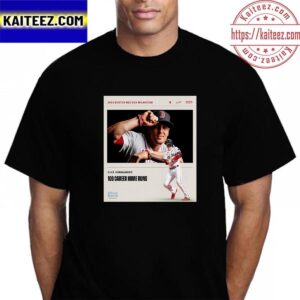 Kike Hernandez 100 Career Home Runs With Boston Red Sox Vintage T-Shirt