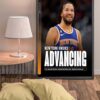 Knicks Fans Rejoice wins its first NBA playoff series since 2013 Poster Canvas