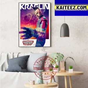 Kraglin In Guardians Of The Galaxy Vol 3 Marvel Studios Art Decor Poster Canvas