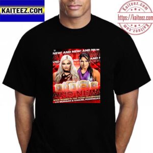LIV Morgan And Raquel Rodriguez Are WWE And New Womens Tag Team Champions Vintage T-Shirt