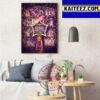 LSU Angel Reese Is The Double-Double Queen Art Decor Poster Canvas