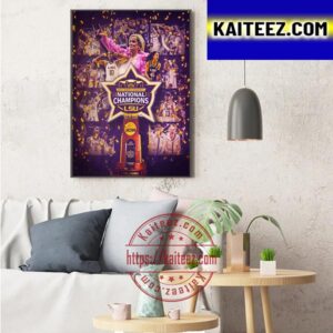 LSU Are 2023 NCAA Womens Basketball National Champions Art Decor Poster Canvas
