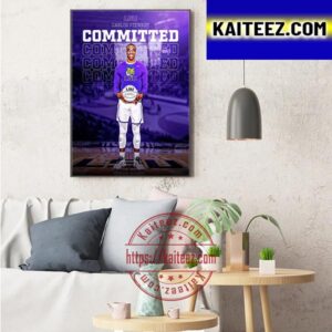 LSU Committed Carlos Stewart Art Decor Poster Canvas