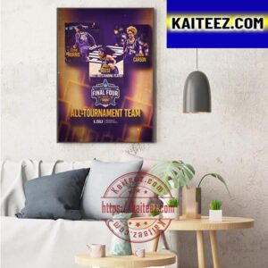 LSU Tigers Womens Basketball All-Tournament Team Art Decor Poster Canvas