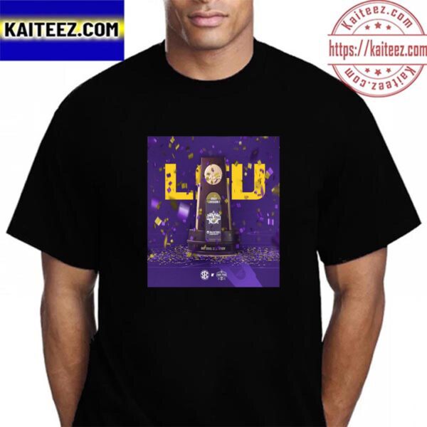 LSU Tigers Womens Basketball Are 2023 NCAA Division I National Champion Vintage Tshirt