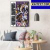 LSU Tigers Womens Basketball With Six 100 Point Games This Season Art Decor Poster Canvas
