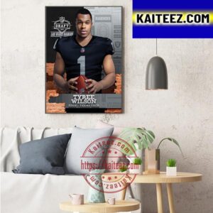 Las Vegas Raiders Select Texas Tech Edge Tyree Wilson In The 2023 NFL Draft Art Decor Poster Canvas
