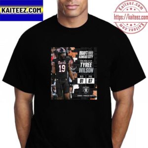 Las Vegas Raiders Select Texas Tech Edge Tyree Wilson In The NFL Draft 2023 Vintage T-Shirt