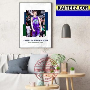 Lauri Markkanen Is Your 2022-23 Most Improved Player Art Decor Poster Canvas