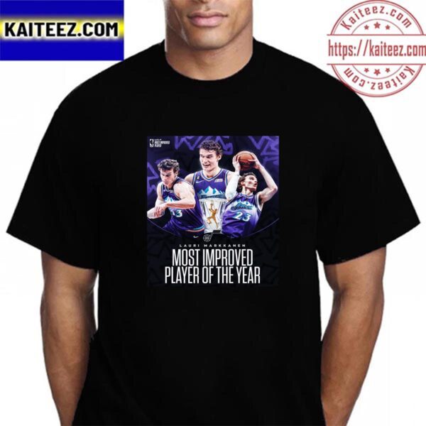 Lauri Markkanen Wins The 2022-23 Kia NBA MIP Award Vintage T-Shirt