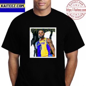 LeBron James Is The Oldest Player Ever With A 20 Point And 20 Rebound Game Vintage T-Shirt