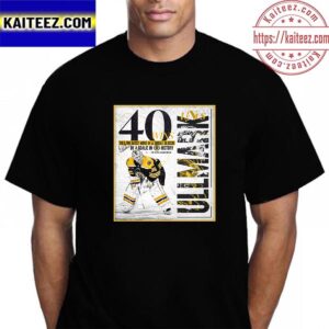 Linus Ullmark Most Wins In Boston Bruins History Vintage T-Shirt