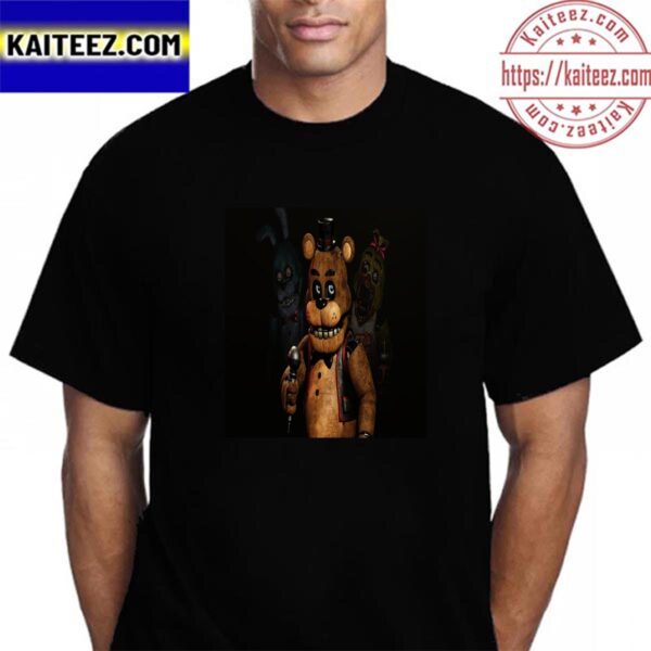 Live Action Five Nights At Freddys Movie Vintage T-Shirt