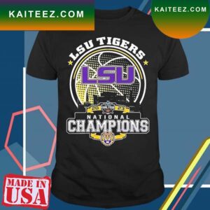 Lsu Tigers 2023 National Champions Skyline T-Shirt