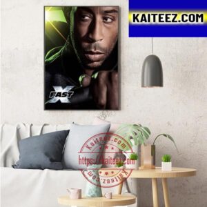 Ludacris As Tej Parker In Fast X 2023 Art Decor Poster Canvas