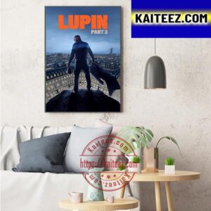 Lupin Part 3 Official Poster Art Decor Poster Canvas