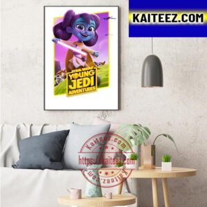 Lys Solay In Young Jedi Adventures Of Star Wars Art Decor Poster Canvas