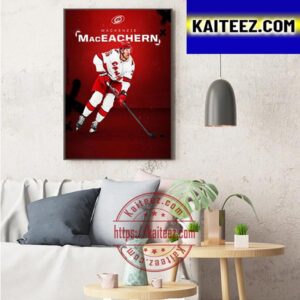 Mackenzie MacEachern Debut  Carolina Hurricanes Art Decor Poster Canvas