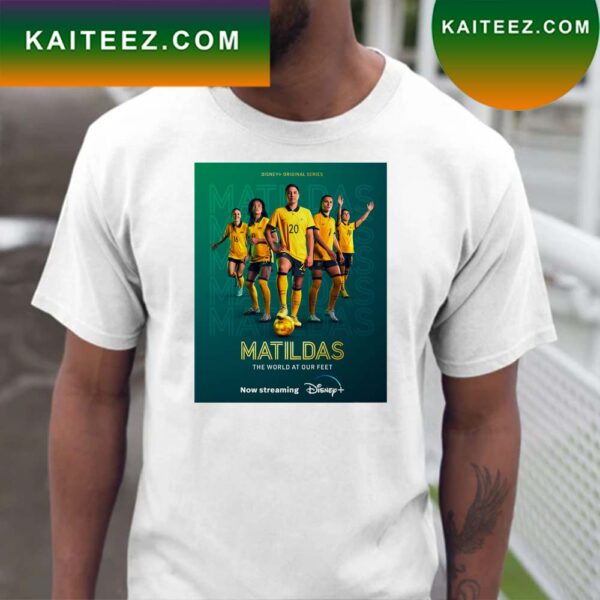 Matildas The World At Our Feet Disney T-shirt