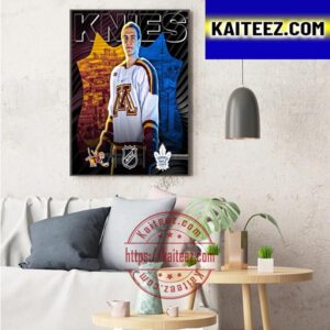 Matt Knies Is The 2023 B1G Player Of The Year Art Decor Poster Canvas