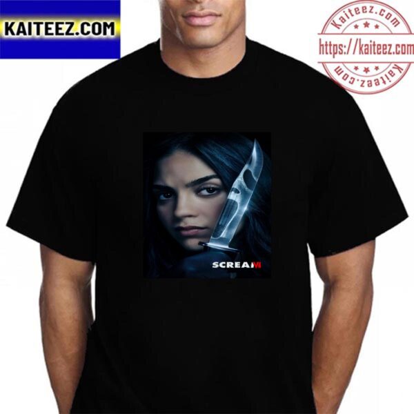 Melissa Barrera As Sam Carpenter In The Scream VI Movie Vintage T-Shirt