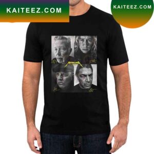 Metallica 72 Seasons Four Members Signature T-Shirt