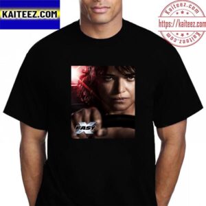 Michelle Rodriguez As Letty Ortiz In Fast X 2023 Vintage T-Shirt