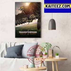 Michelle Yeoh As Airazor In Transformers Rise Of The Beasts 2023 Art Decor Poster Canvas