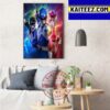 Mighty Morphin Power Rangers Once And Always Art Decor Poster Canvas