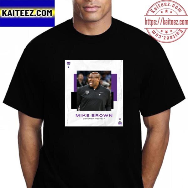 Mike Brown Wins NBA Coach Of The Year Vintage T-Shirt